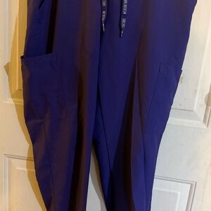 Women’s Med Couture Jogger Style Scrub Pants - Purple